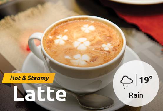 Weather based Latte